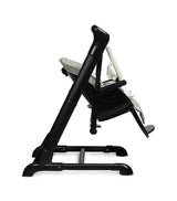 Столче За Хранене + Люлка Шезлонг Indigo Черен Grey Caretero --- BebeMama