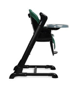 Столче За Хранене + Люлка Шезлонг Indigo Черен Зелен Caretero --- BebeMama