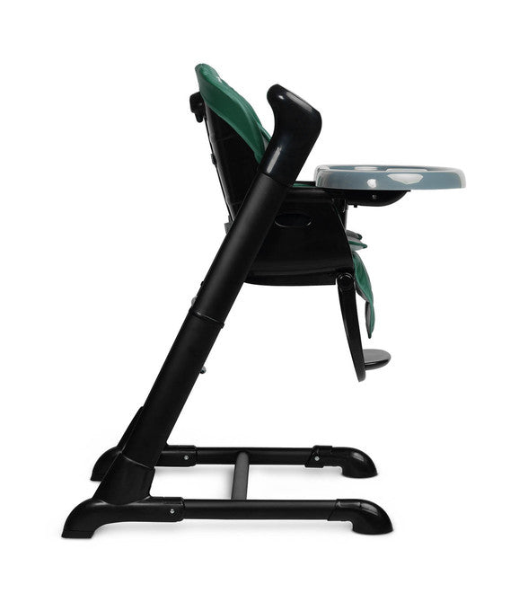 Столче За Хранене + Люлка Шезлонг Indigo Черен Зелен Caretero --- BebeMama