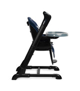 Столче За Хранене + Люлка Шезлонг Indigo Черен Navy Caretero --- BebeMama