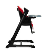 Столче За Хранене + Люлка Шезлонг Indigo Черен Wine Caretero --- BebeMama