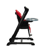 Столче За Хранене + Люлка Шезлонг Indigo Черен Wine Caretero --- BebeMama