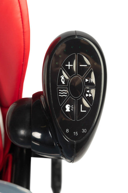 Столче За Хранене + Люлка Шезлонг Indigo Черен Wine Caretero --- BebeMama