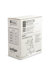 Столче За Хранене + Люлка Шезлонг Indigo Черен Wine Caretero --- BebeMama