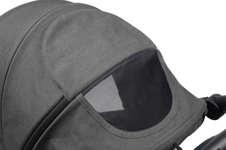 Количка Елма Тъмно Сива Caretero --- BebeMama