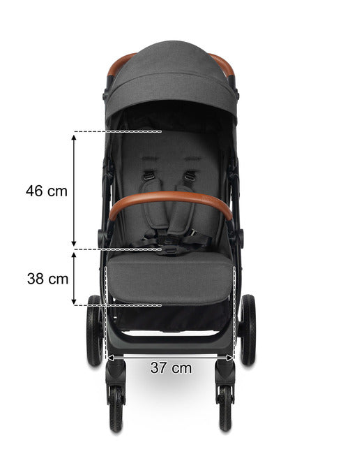 Количка Елма Тъмно Сива Caretero