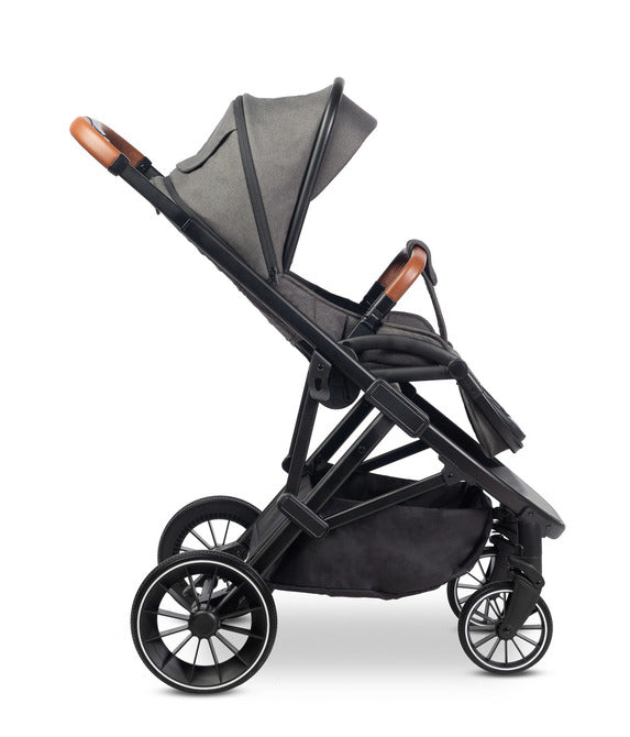 Количка Ratio Тъмно Сива Caretero --- BebeMama