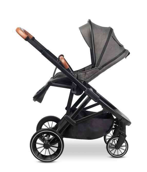 Количка Ratio Тъмно Сива Caretero --- BebeMama