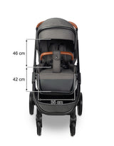 Количка Ratio Тъмно Сива Caretero --- BebeMama