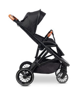 Количка Ratio Черна Caretero --- BebeMama