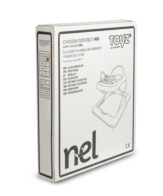 Проходилка Nel Кафява Caretero Toyz --- BebeMama