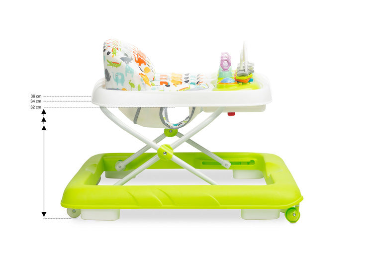 Проходилка Nel Зелена Caretero Toyz
