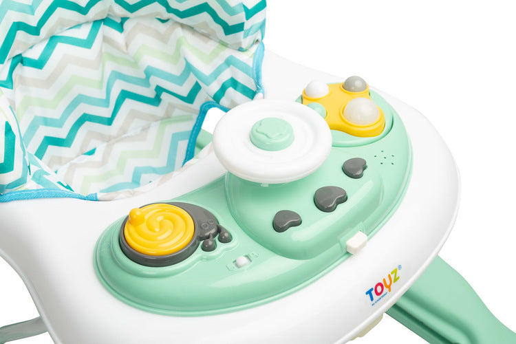 Premergător pentru bebeluși Timon Mint, jucării Caretero