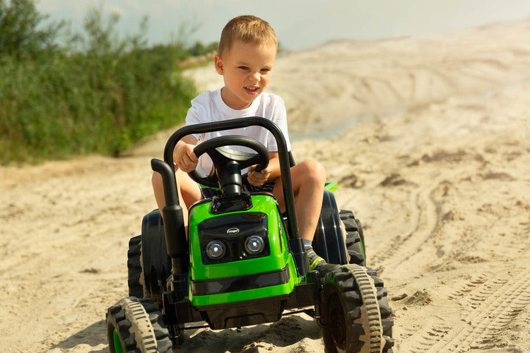 Акумулаторен Трактор Hectоr Blue Caretero Toyz