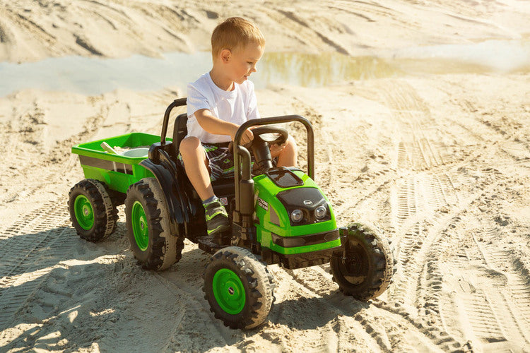 Акумулаторен Трактор Hectоr Blue Caretero Toyz