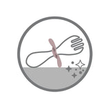 Tacâmuri ergonomice pentru copii, albastre