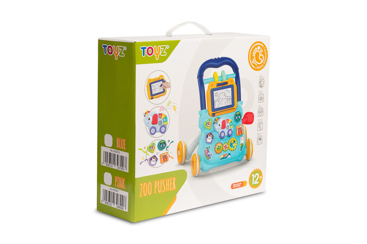 Образователна Проходилка Zoo Pusher Pink Caretero Toyz