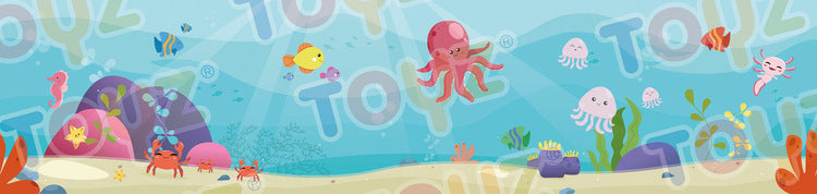 Trambulina pentru copii Ocean Caretero Toyz