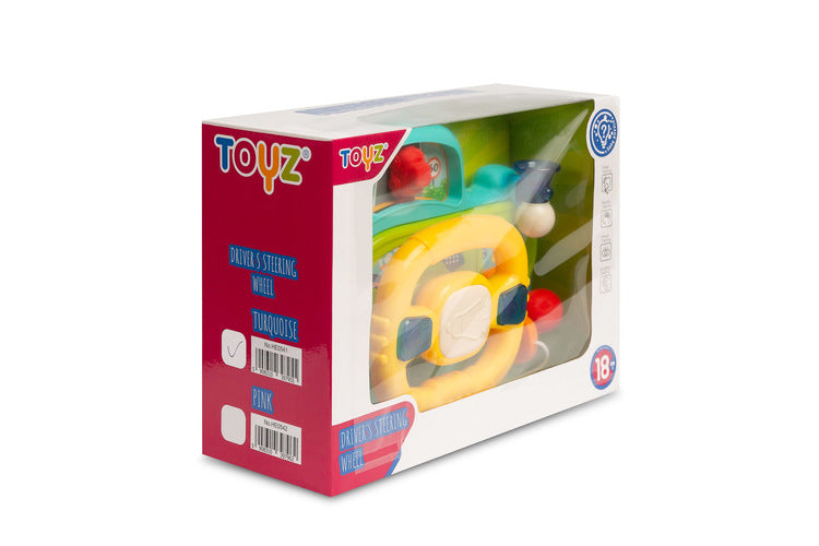 Caretero Toyz oktató játék versenykormány türkiz