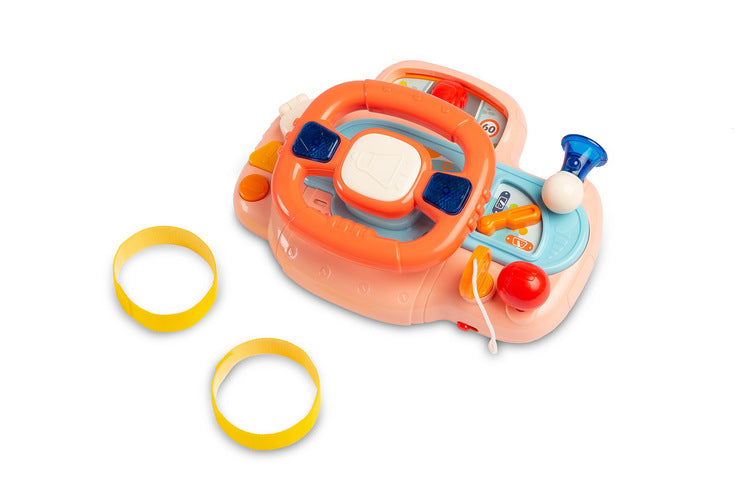 Oktató Játék Verseny Kormánykerék Rózsaszín Caretero Toyz