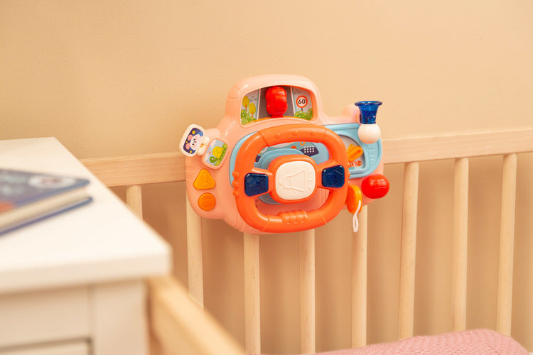 Oktató Játék Verseny Kormánykerék Rózsaszín Caretero Toyz
