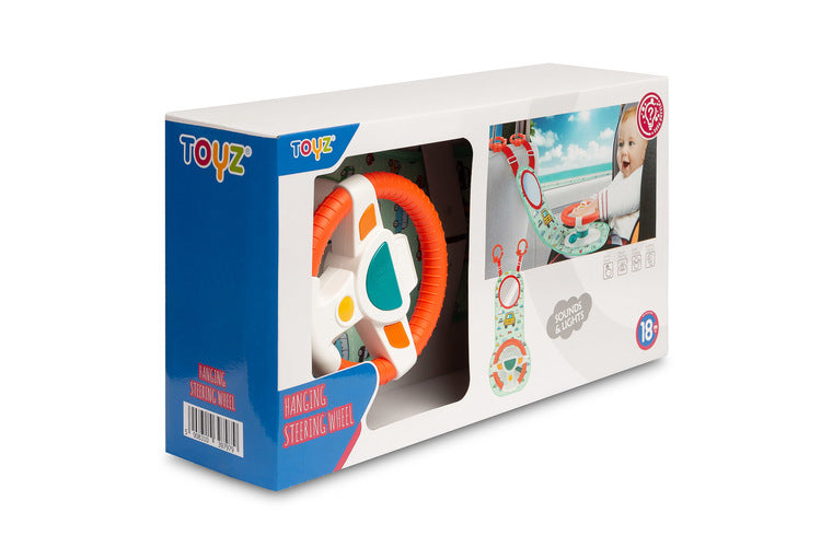 Pandantiv de jucărie cu volan Caretero Toyz