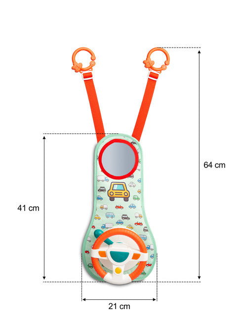 Pandantiv de jucărie cu volan Caretero Toyz