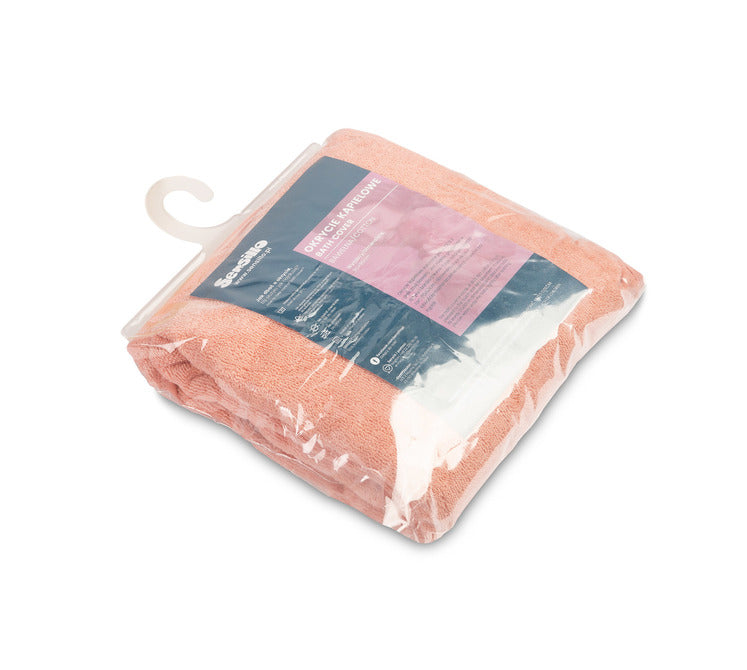 Хавлия За Баня Заек 90Х90 Розова