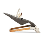 , baldachin gri pin, Caretero Chaise Lounge