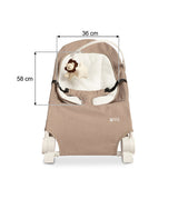 Шезлонг Bouncer Pine Brown Caretero