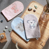 Бамбукова Кърпа За Миене Синя 100Х100 Babyono