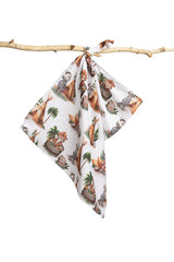 Муселинова Пелена 70X80 Cm Animals In Pajamas