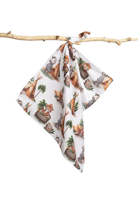 Муселинова Пелена 70X80 Cm Animals In Pajamas