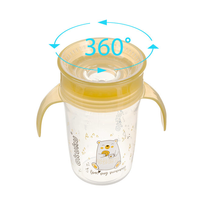 Неразливаща Чаша 360 Жълта