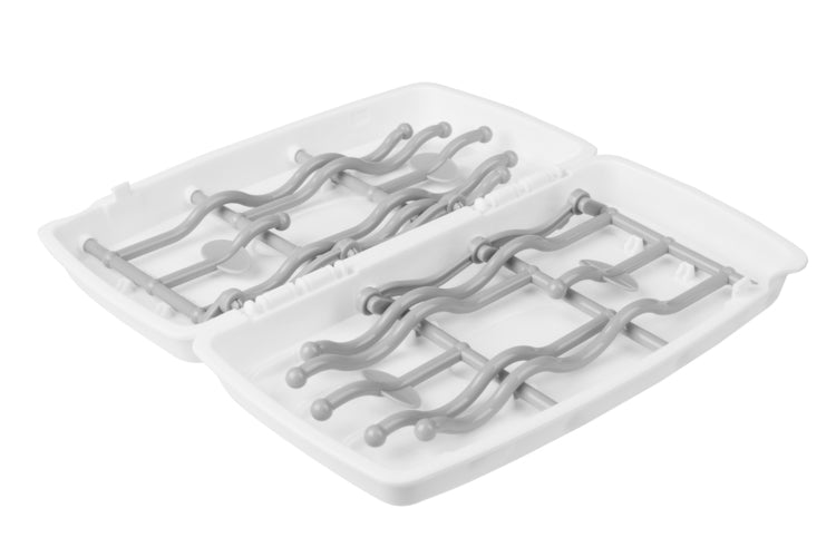 Сушилник За Шишета И Биберони Бял Babyono --- BebeMama