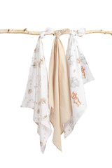 Муселинови Пелени Бежово Мече 3 Броя 70X80 См