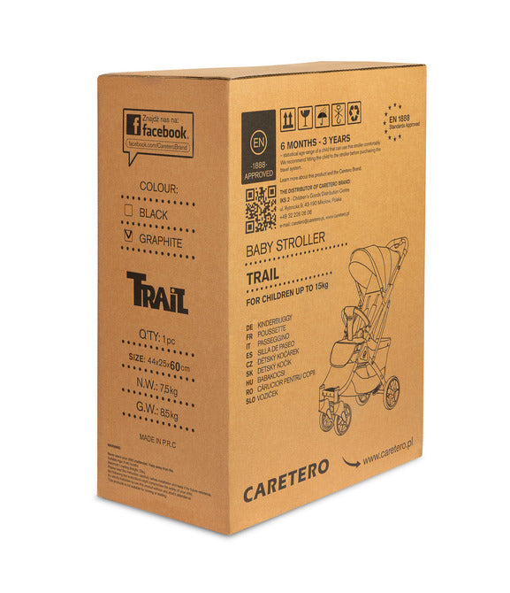 Cărucior Trail Graphite
