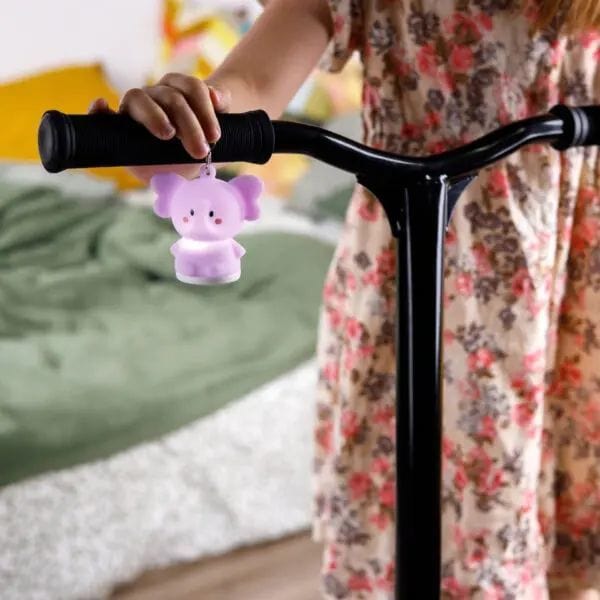 Силиконова Лампа С Ключодържател Светещ Слон Gio-153