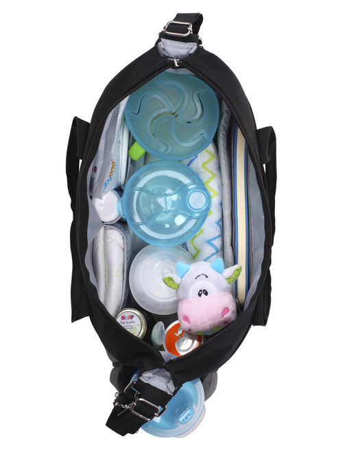 Интелигентна Чанта So City Black Babyono --- BebeMama