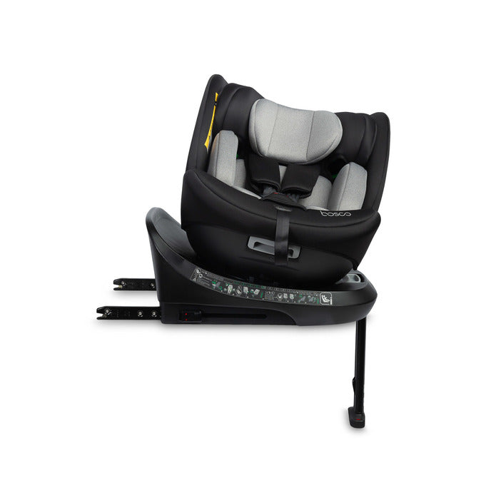 Столче За Кола Bosco I-Size Black (40-150cm) Caretero