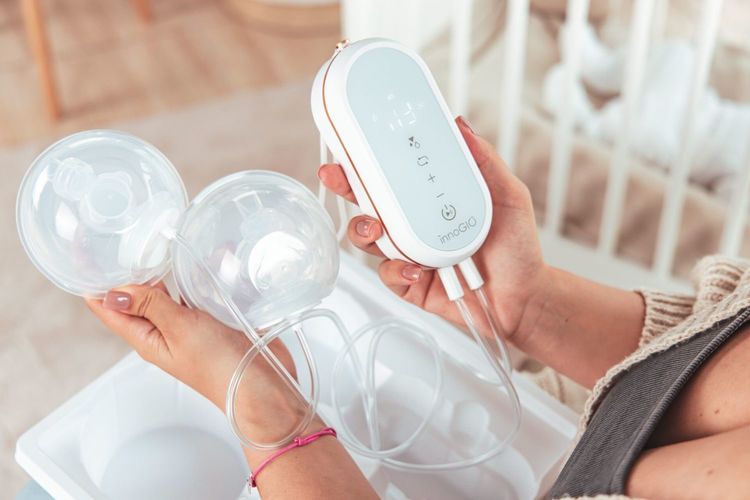 Pompă electrică de sân Double Soft Gio-360 Innogio
