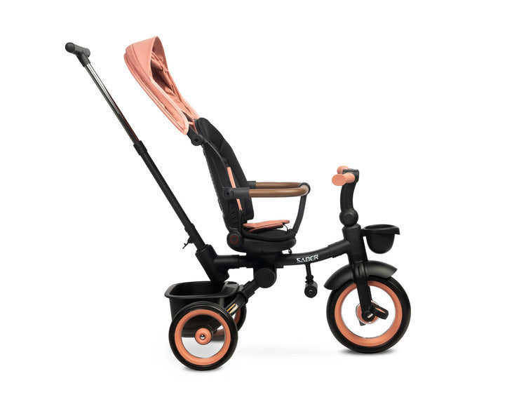 Tricicletă Saber roz deschis Caretero Toyz