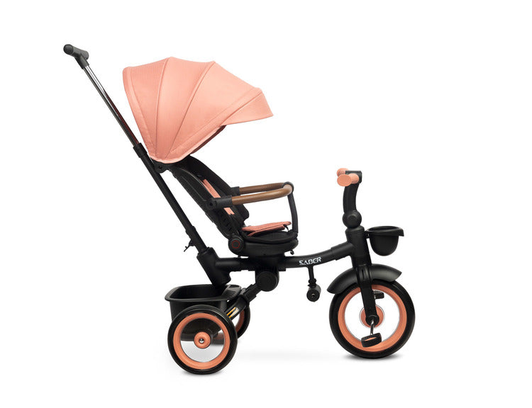 Tricicletă Saber roz deschis Caretero Toyz