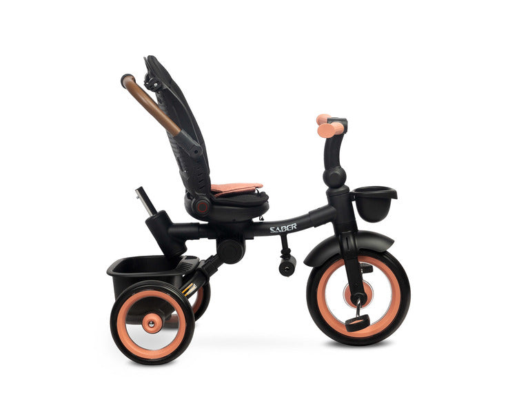 Tricicletă Saber roz deschis Caretero Toyz