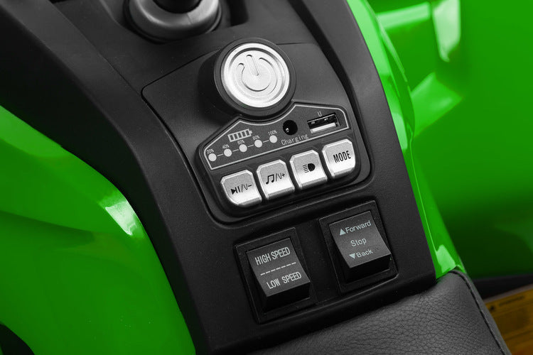 Акумулаторен Автомобил Quad Gigant Зелен Caretero Toyz