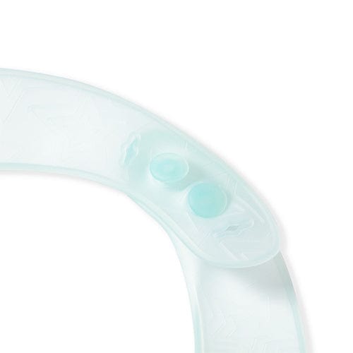 Suzetă ultra subțire din silicon, albastru deschis, Babyono