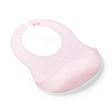 Suzetă ultra subțire din silicon roz Babyono