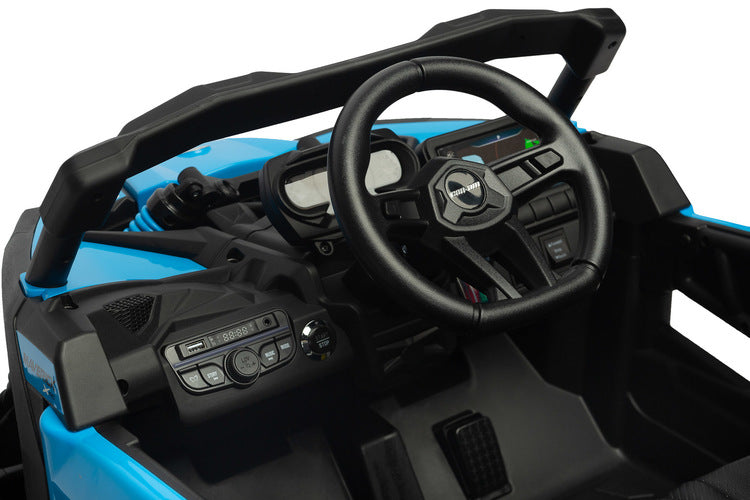 ATV/Buggy Jeep Maverick Blue Caretero cu baterie