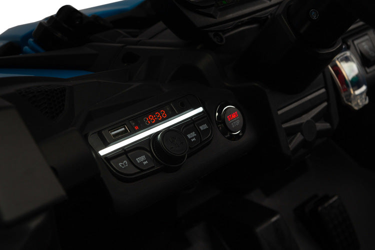 ATV/Buggy Jeep Maverick Blue Caretero cu baterie