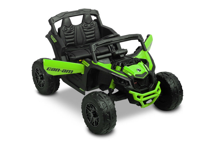 ATV/Buggy Jeep Maverick Green Caretero cu baterie